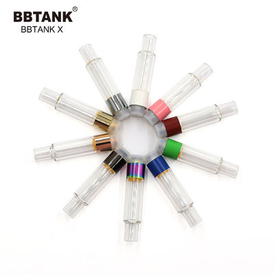 bobina de cerámica del cartucho 510 de cristal del aceite de 1.0ml THC con la batería delgada