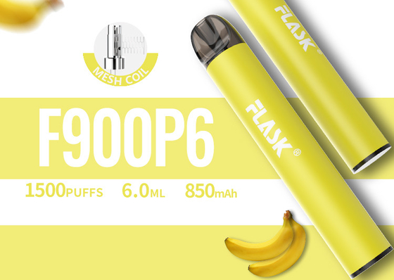 RGBvape SS304 Ecig 1500 dispositivos disponibles del vape del soplo con Mesh Coil