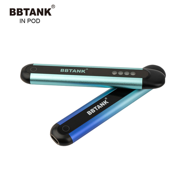 BBTANK dispositivo disponible de la vaina del vape del lil de la pluma gruesa del aceite de 2 ml recargable EN la pluma de encargo CBD de Vape de la vaina del aceite del delta 8 del logotipo de la VAINA