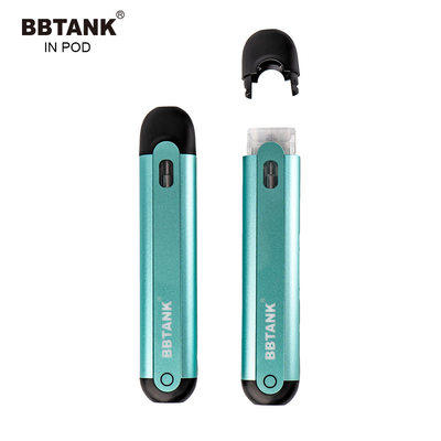 THC Vape disponible BBTANK EN pluma gruesa del aceite de la pluma CBD del vape del delta 8 del sistema de la vaina del aceite del E-cig 350mah de la recarga de la vaina