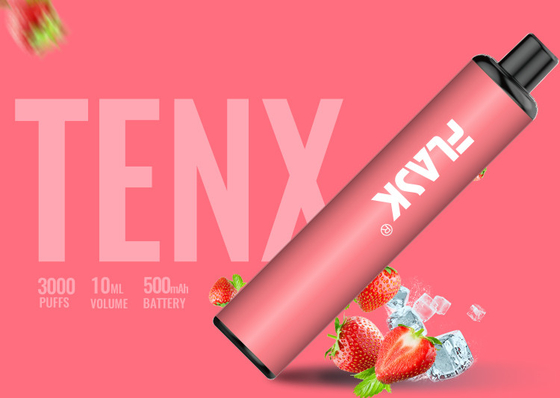 Mesh Coil 3000 sopla 10ml condimentó la batería de la pluma 3.7V 1400mAh del vaporizador