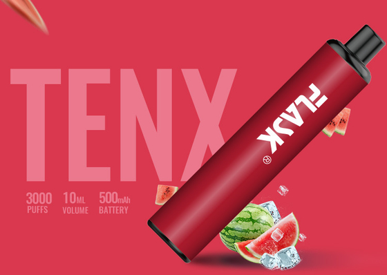 Mesh Coil 3000 sopla 10ml condimentó la batería de la pluma 3.7V 1400mAh del vaporizador