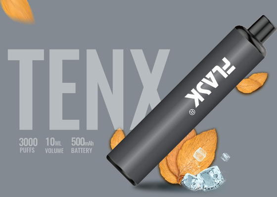 Mesh Coil 3000 sopla 10ml condimentó la batería de la pluma 3.7V 1400mAh del vaporizador