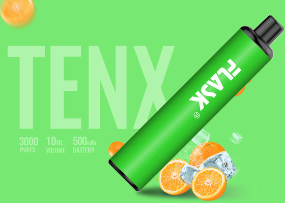 Mesh Coil 3000 sopla 10ml condimentó la batería de la pluma 3.7V 1400mAh del vaporizador