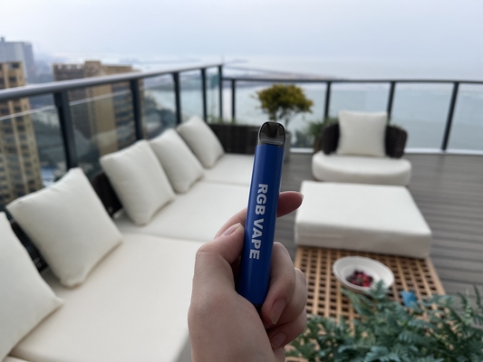 Cig sano disponible del dispositivo 850mah E de la vaina del RGB Mesh Coil 6ml Vape
