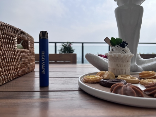 Cig sano disponible del dispositivo 850mah E de la vaina del RGB Mesh Coil 6ml Vape