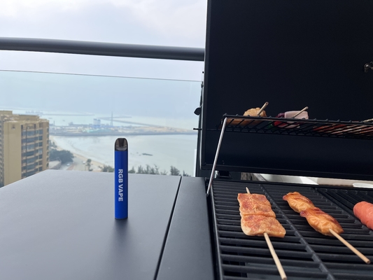 Cig sano disponible del dispositivo 850mah E de la vaina del RGB Mesh Coil 6ml Vape