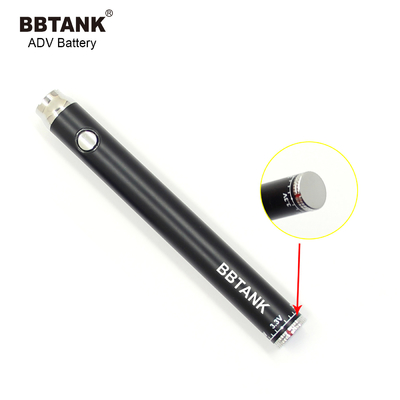 El botón de la batería del cig de 510 E precalienta la batería ajustable recargable de los ADV 510 de los voltajes BBTANK