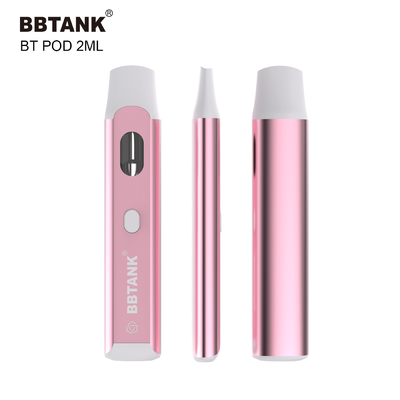 Vaina disponible 2.0ml de BBtank Vape con el botón para el delta grueso 8 HHC del aceite del cáñamo