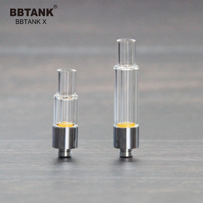 Cartucho de cristal lleno original al por mayor 0.5ml 1,0 de la fábrica de BBTANK 2,0 gramos, 510 hilo, aceite de la viscosidad de la amplia gama del ajuste