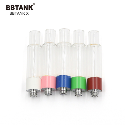 Cartucho de cristal lleno original al por mayor 0.5ml 1,0 de la fábrica de BBTANK 2,0 gramos, 510 hilo, aceite de la viscosidad de la amplia gama del ajuste