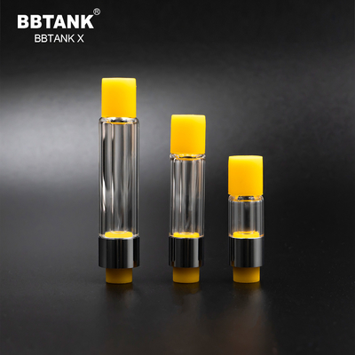Cartucho de cristal lleno original al por mayor 0.5ml 1,0 de la fábrica de BBTANK 2,0 gramos, 510 hilo, aceite de la viscosidad de la amplia gama del ajuste