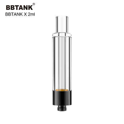 bobina de cerámica del cartucho del aceite de 2ml CBD todos los 510 cartuchos de cristal de Threa el ningún escaparse