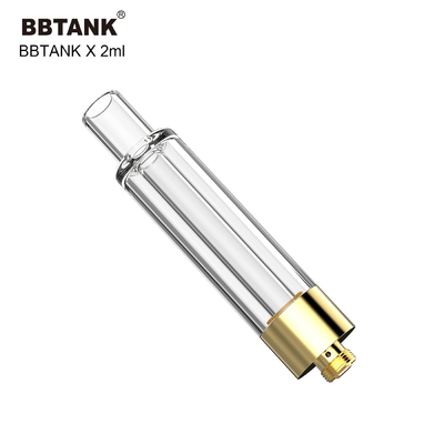 BBtank 2.0ml todo el atomizador de cristal del hilo del cartucho 510 para el aceite grueso del cáñamo