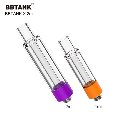 BBtank 2.0ml todo el atomizador de cristal del hilo del cartucho 510 para el aceite grueso del cáñamo