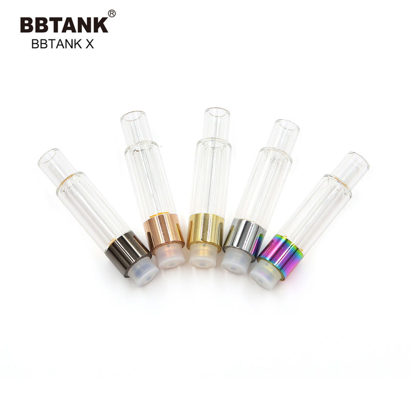 aceite de cerámica Vape Pen With Glass Tank del hilo CBD del cartucho 510 del aceite 1.0ml