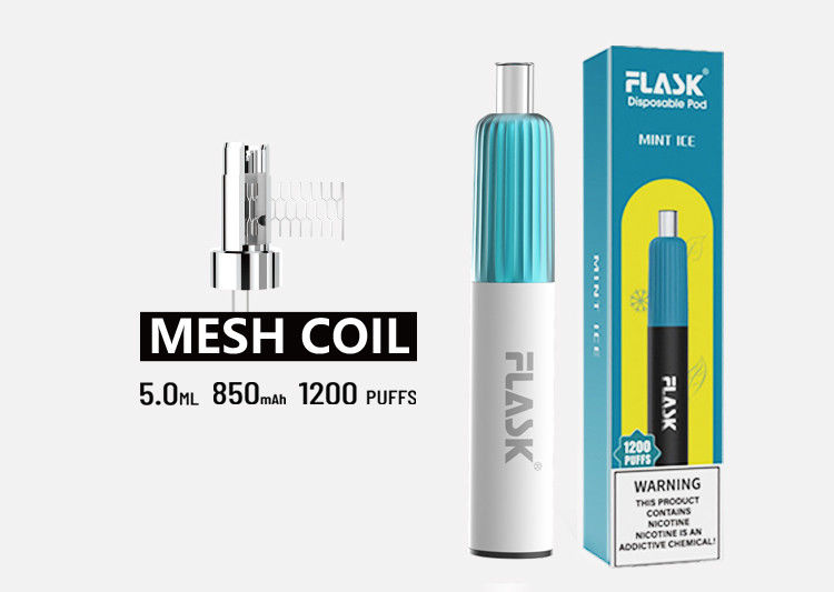 equipos disponibles del arrancador del Cig del vaporizador E de la vaina de 3.7V 5ml con Mesh Coil
