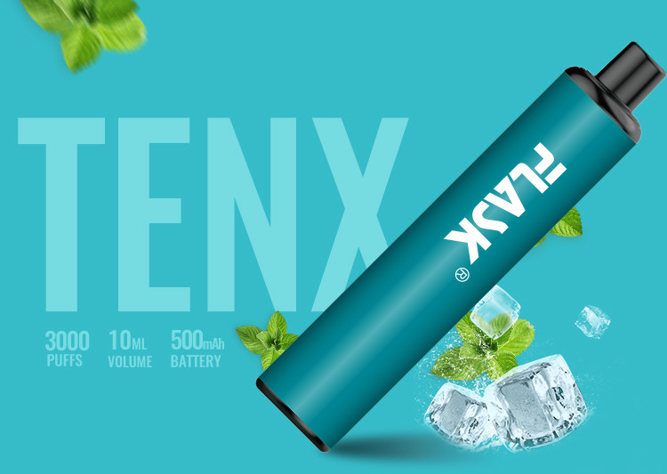 Mesh Coil 3000 sopla 10ml condimentó la batería de la pluma 3.7V 1400mAh del vaporizador