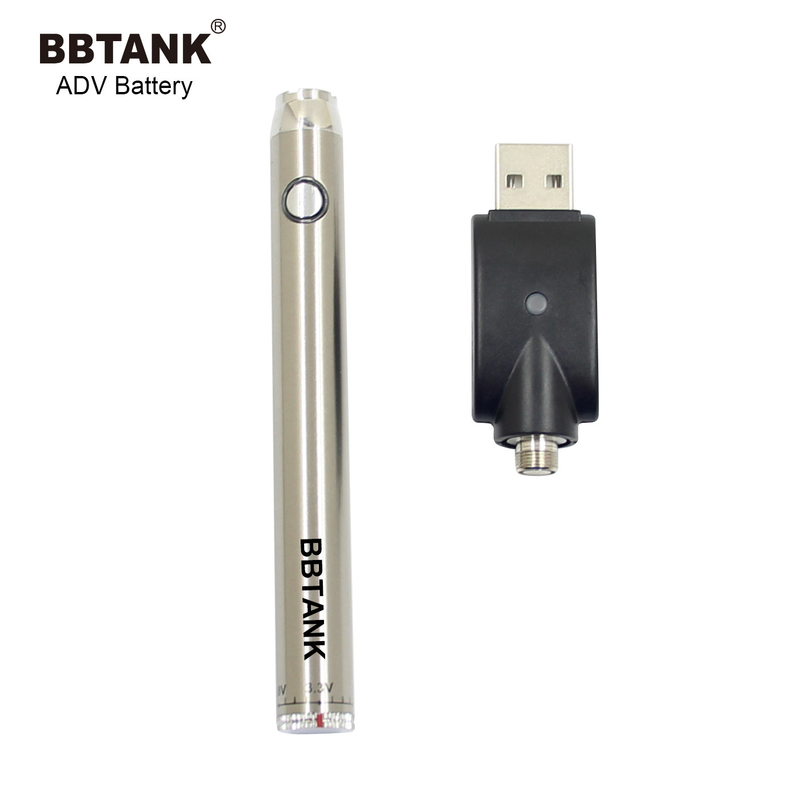 El botón de la batería del cig de 510 E precalienta la batería ajustable recargable de los ADV 510 de los voltajes BBTANK